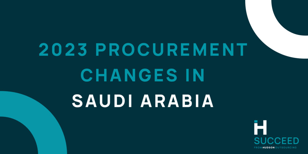 2023 Procurement Changes in Saudi Arabia